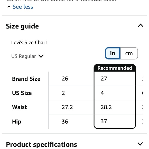 Levi's Men's Blue Jeans - Picture 8 of 8